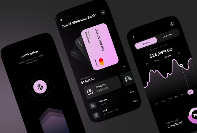 Crypto app project preview